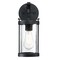 Westinghouse Fixture Wall Outdoor 60W Westcott Bay Texturd, Black Clear Seeded Glass 6122500 - alternate 1